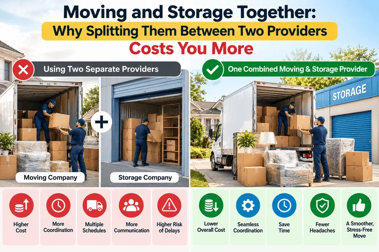 Moving and Storage Together Why Splitting Them Between Two Providers Costs You More