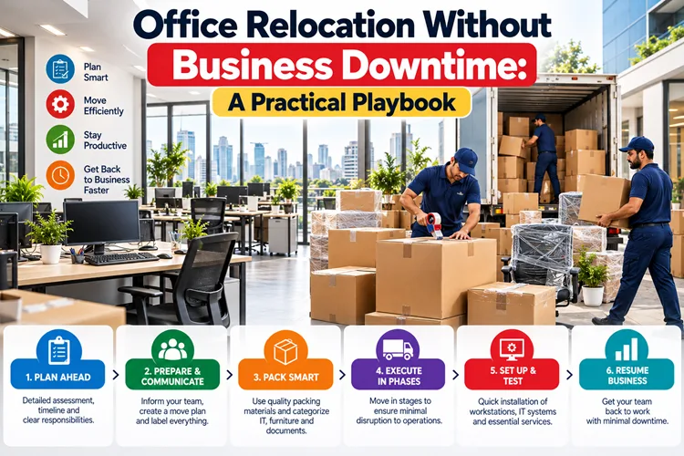 Office Relocation Without Business Downtime A Practical Playbook