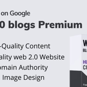 Buy Web 2.0 blogs Premium Dofollow backlink