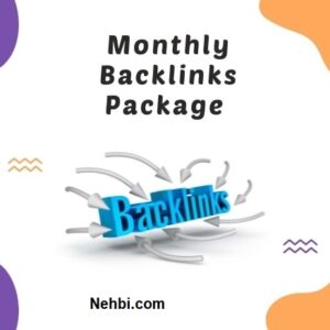 Buy MONTHLY Backlinks Packages